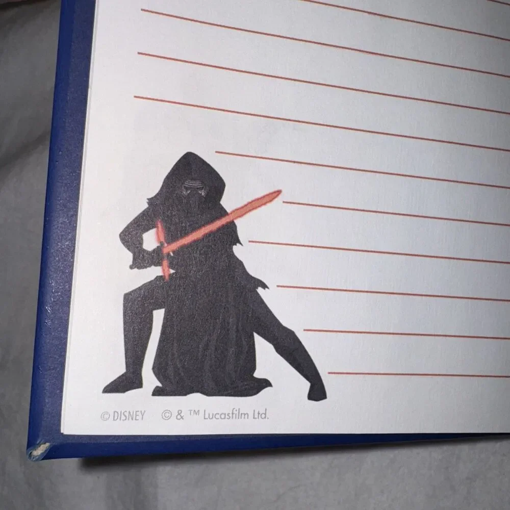Disney Store 30th Anniversary Journal & Pen Mickey Minnie R2D2 BB-8 Iron Man